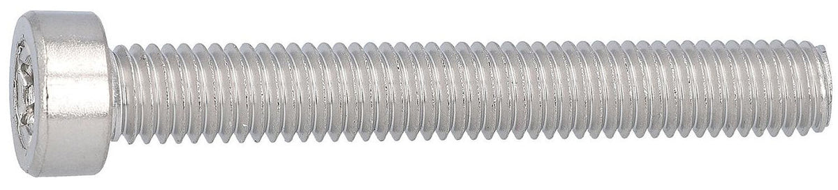 Vis à tête cylindrique basse Torx ISO 14580 inox A2 M2–M8