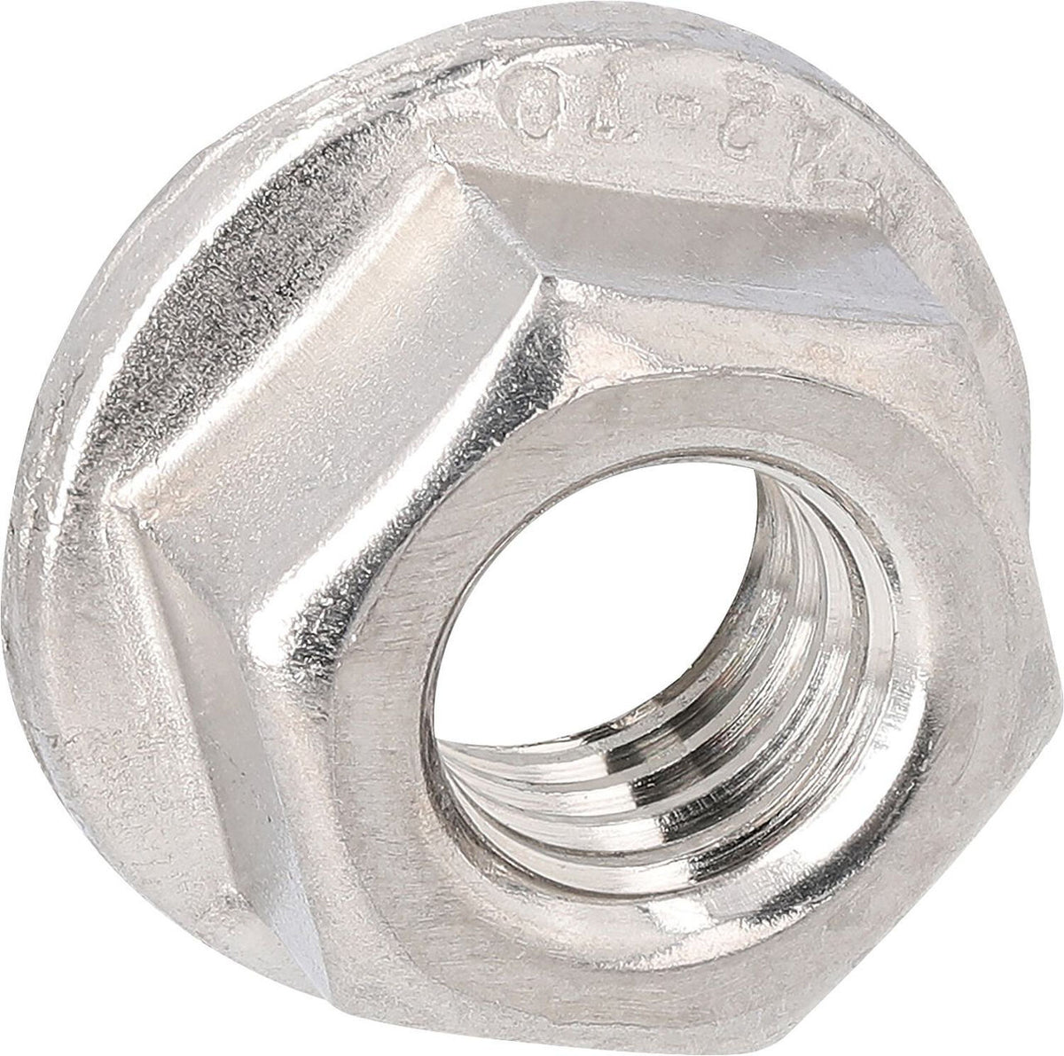 Écrous à embase et denture de blocage DIN 6923, inox A4
