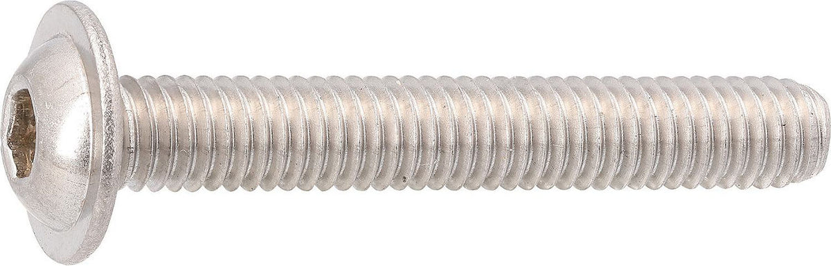 Vis à tête ronde plate Torx à collerette ISO 7380-2 M4–M8