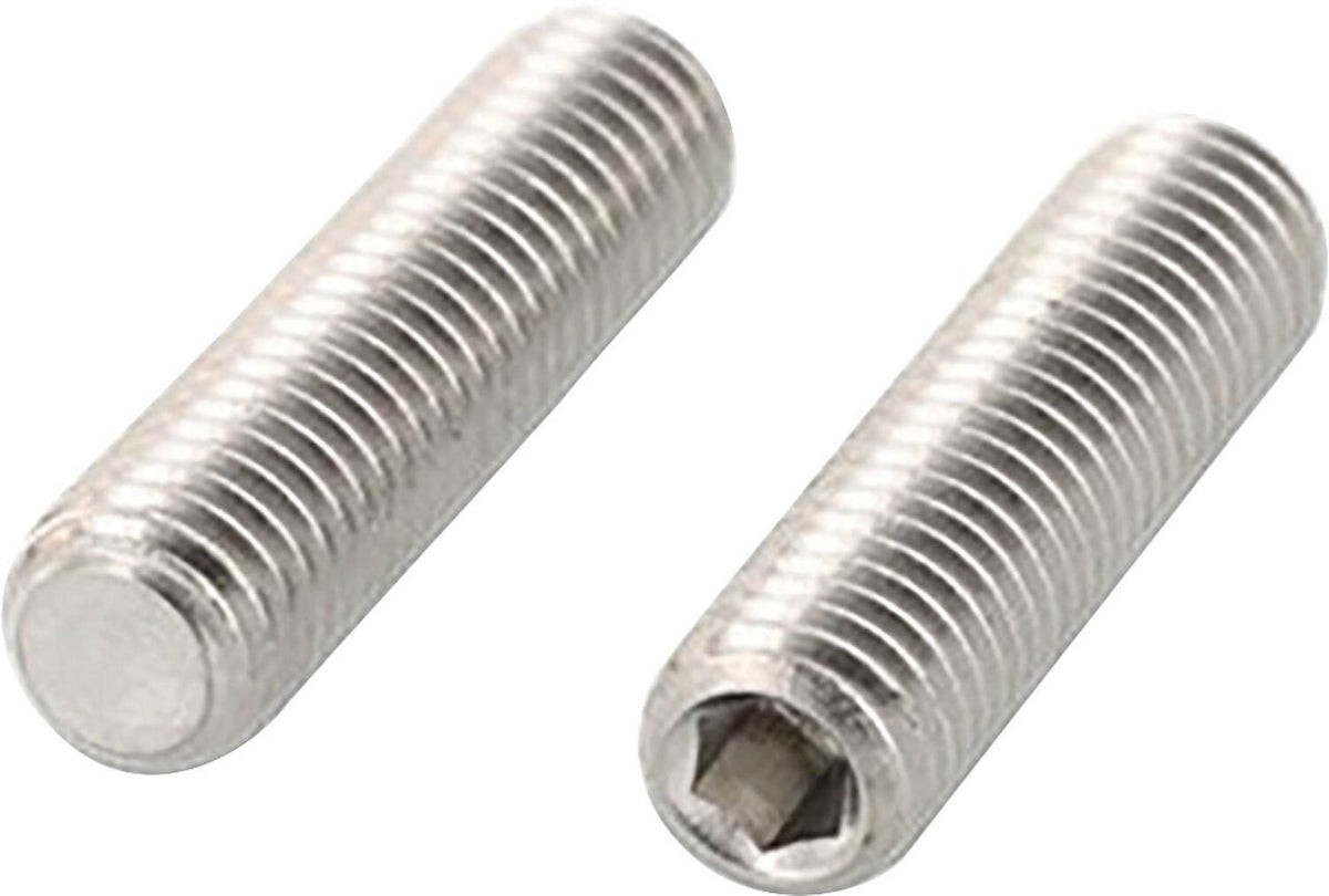 Vis sans tête six pans creux, bout tronconique, DIN EN ISO 4026, galvanisée, classe 45H