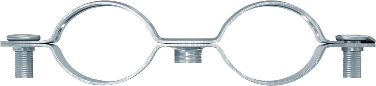 Collier de serrage à vis Fischer Double AMD