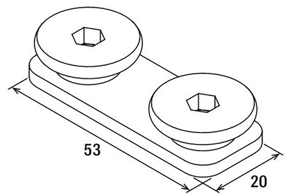 Raccord de rail FDCC