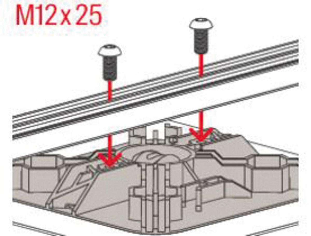 Pied de toit plat FFRB standard