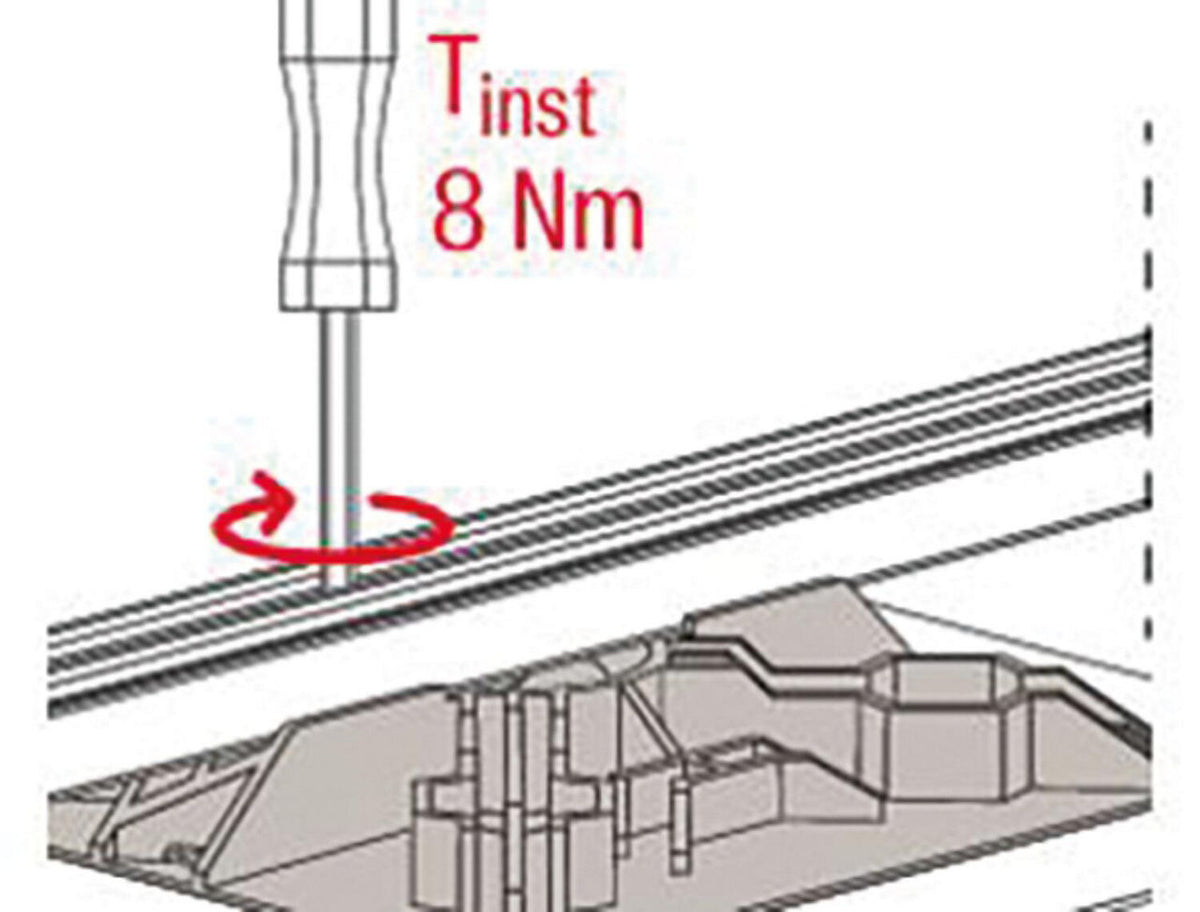 Pied de toit plat FFRB standard