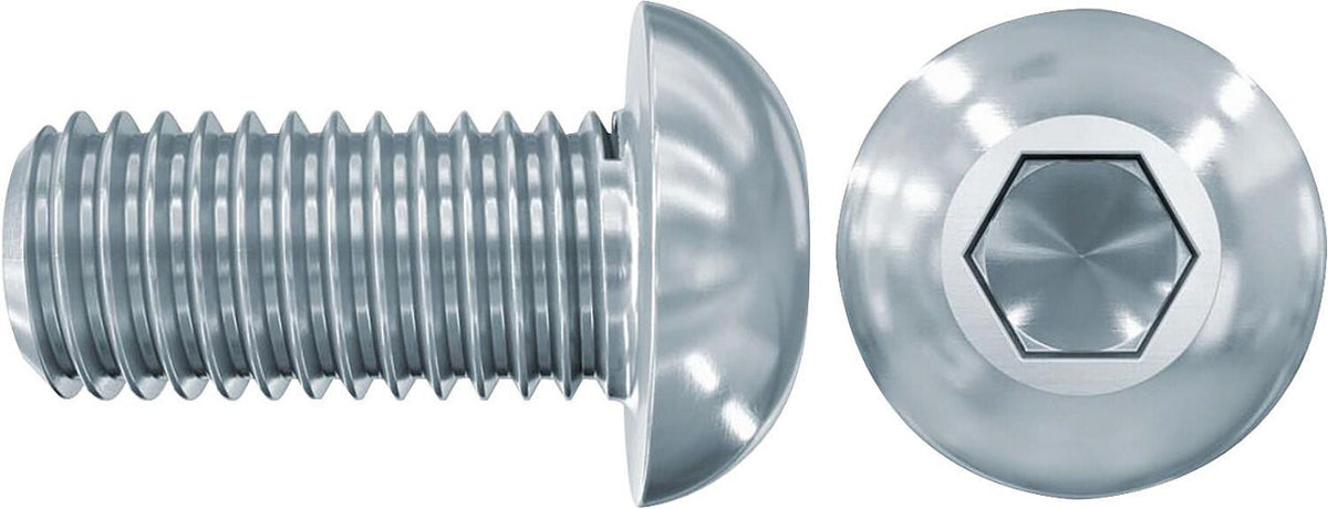 Vis à tête bombée LKS M12x25 A2
