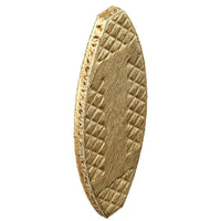 Chevilles plates en bois Biscuit Wood 60 pièces