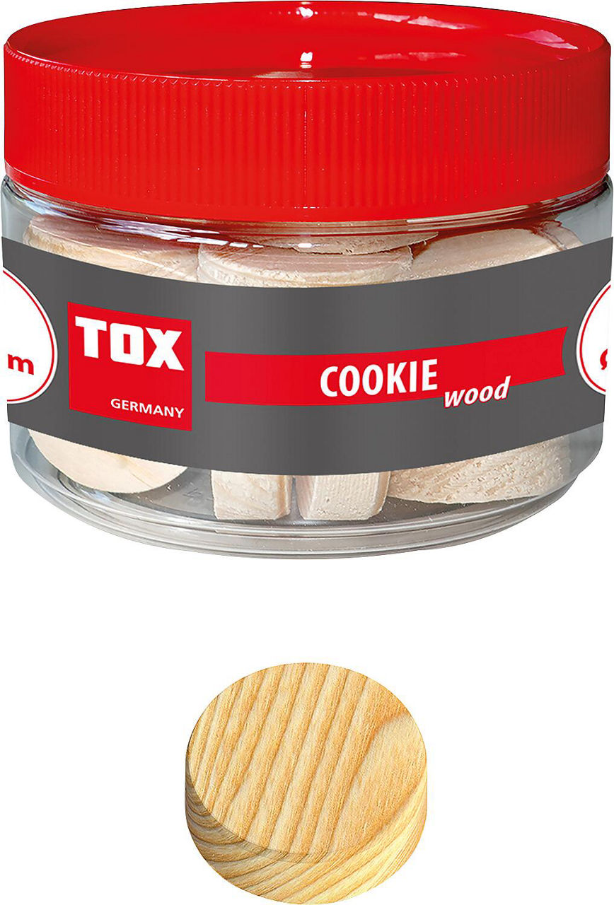 Plaquettes de bois transversal Cookie Wood