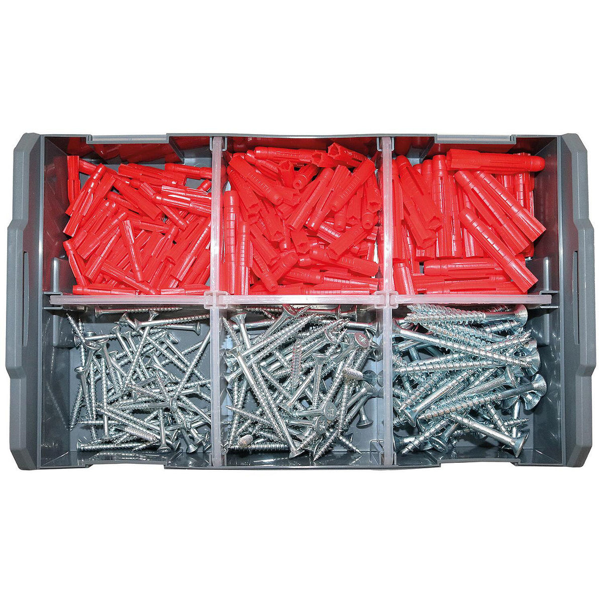Assortiment de chevilles et vis TOX L-BOXX Mini Allround Tri+S, 280 pièces