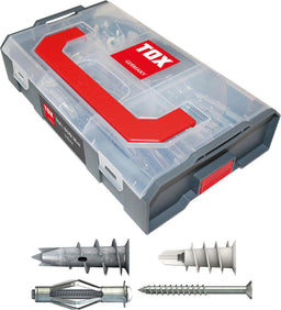 TOX L-BOXX Mini assortiment plaques de plâtre pour l'intérieur 120 pièces