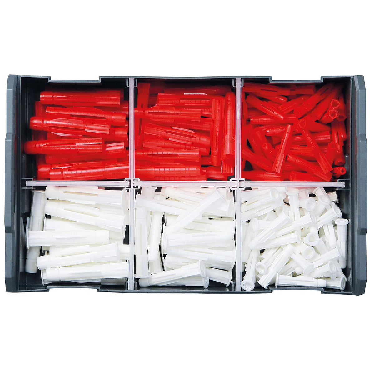 TOX L-BOXX Mini chevilles universelles Allround Tri+Trika assortiment 200 pièces
