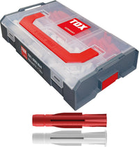TOX L-BOXX Mini chevilles universelles Allround Tri+Trika assortiment 200 pièces