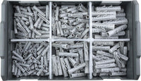 TOX L-BOXX Mini chevilles à expansion pour béton Barracuda 296 pièces