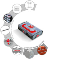TOX L-BOXX Mini chevilles à expansion pour béton Barracuda 296 pièces