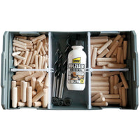 TOX L-BOXX Mini Wood assortiment de chevilles bois 207 pièces