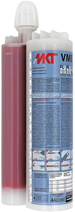 MKT mortier d'injection 2K VME plus 440 ml