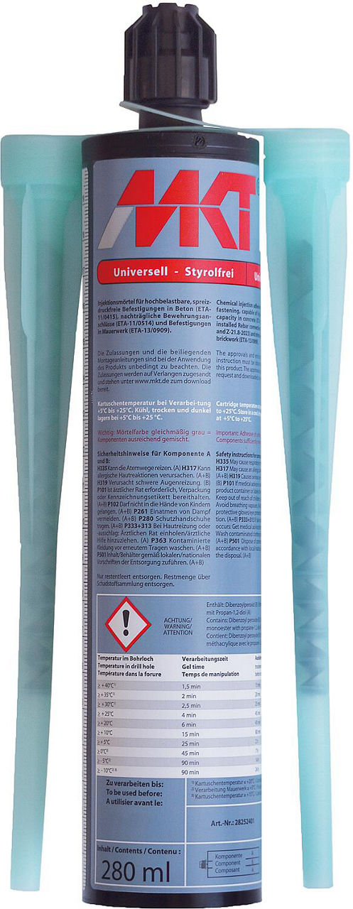 MKT mortier composite VMU plus 280 ml