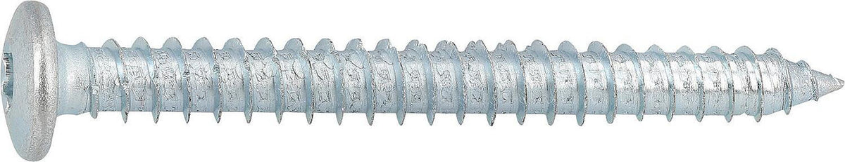 Vis de cadre de fenêtre pour béton cellulaire MFI Parco Silverline, tête demi-ronde