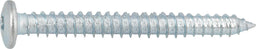 Vis de cadre de fenêtre pour béton cellulaire MFI Parco Silverline, tête demi-ronde