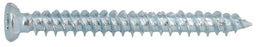 Vis de cadre de fenêtre MFI Parco Silverline TX30, tête fraisée