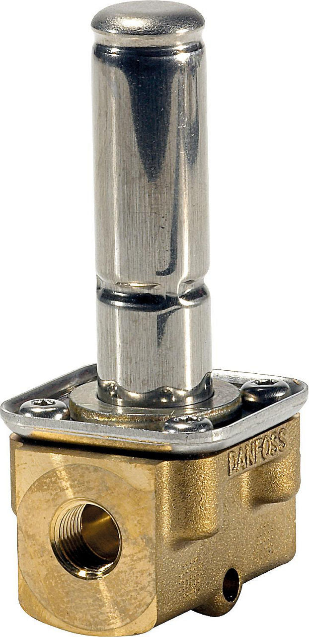 Électrovanne Danfoss à commande directe, ouverte hors tension, type EVI 3 NO R 1/4"