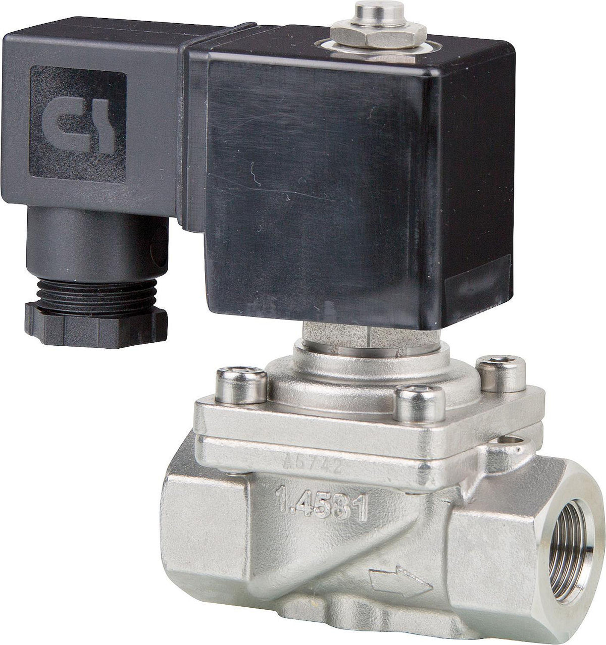 Électrovanne GSR à commande forcée, DN10-25 (3/8"-1"), acier inoxydable