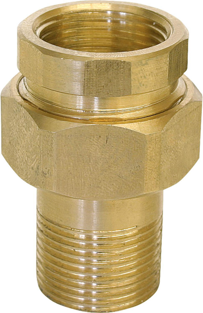 Vis d'obturation DN 20 (3/4") mâle × femelle pour vase d'expansion
