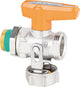 Robinet de vidange KFE à boisseau sphérique solaire simplex KH-D DN15 (1/2")