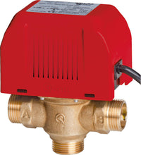 Vanne de zone 3 voies motorisée solaire ORKLI, mâle, 230 V AC