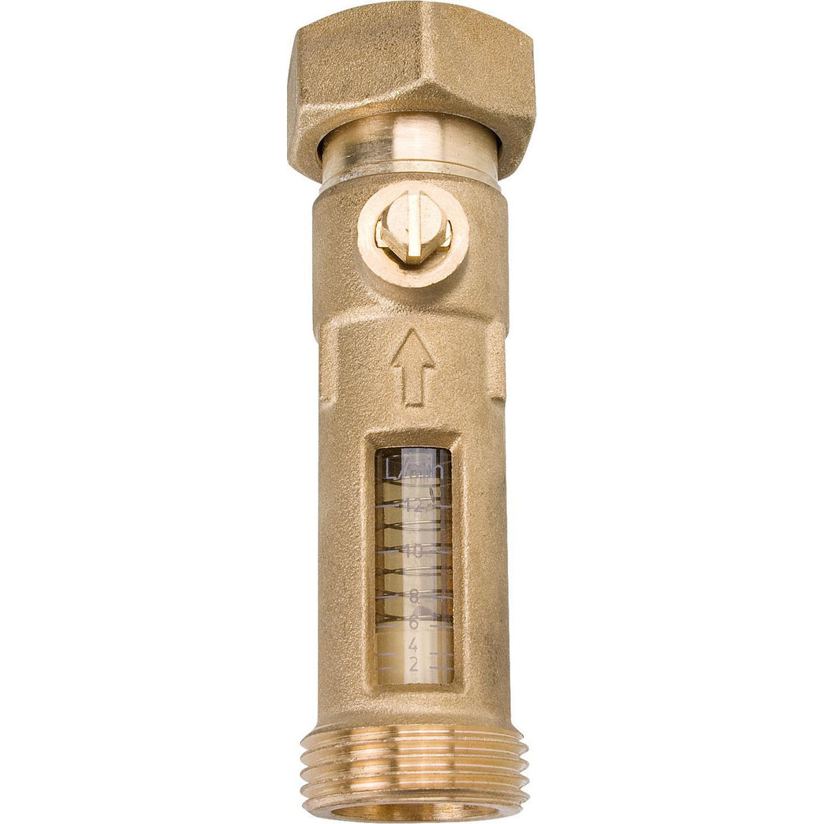 Débitmètre Easyflow, écrou tournant × filetage mâle