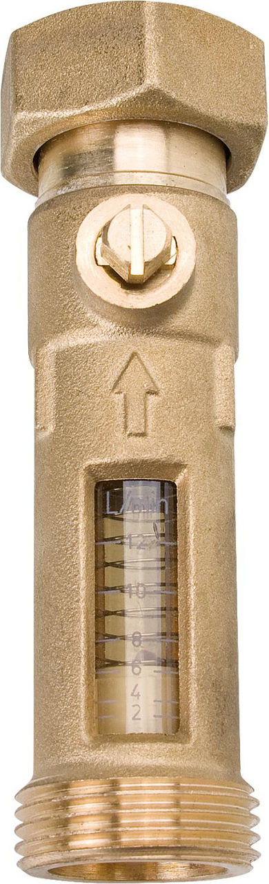 Débitmètre Easyflow, écrou tournant × filetage mâle