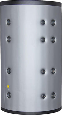 Ballon tampon PFSS acier, 2 échangeurs