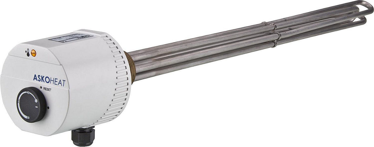 Résistance électrique type AHIR-B-S, DN 40 (1 1/2")