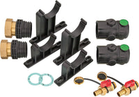 Paquet de base pour collecteur géothermie en plastique type 2060 DN 40 (1 1/2") à écrou tournant
