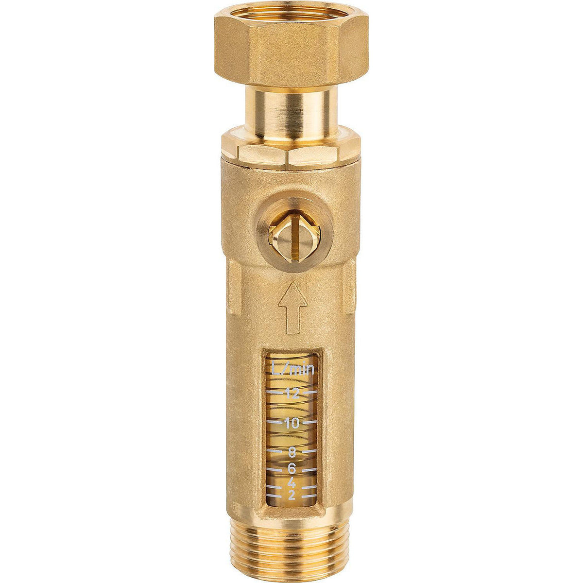 Débitmètre Easyflow, écrou tournant × filetage mâle