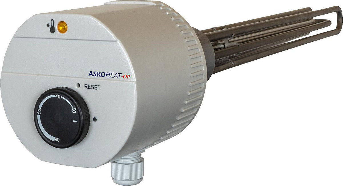 Résistance électrique à visser PV type AHIR-BI-OP, DN40 (1 1/2")