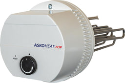 Résistance électrique d´appoint à bride PV type AHFOR-BI-OP, ø 180 mm