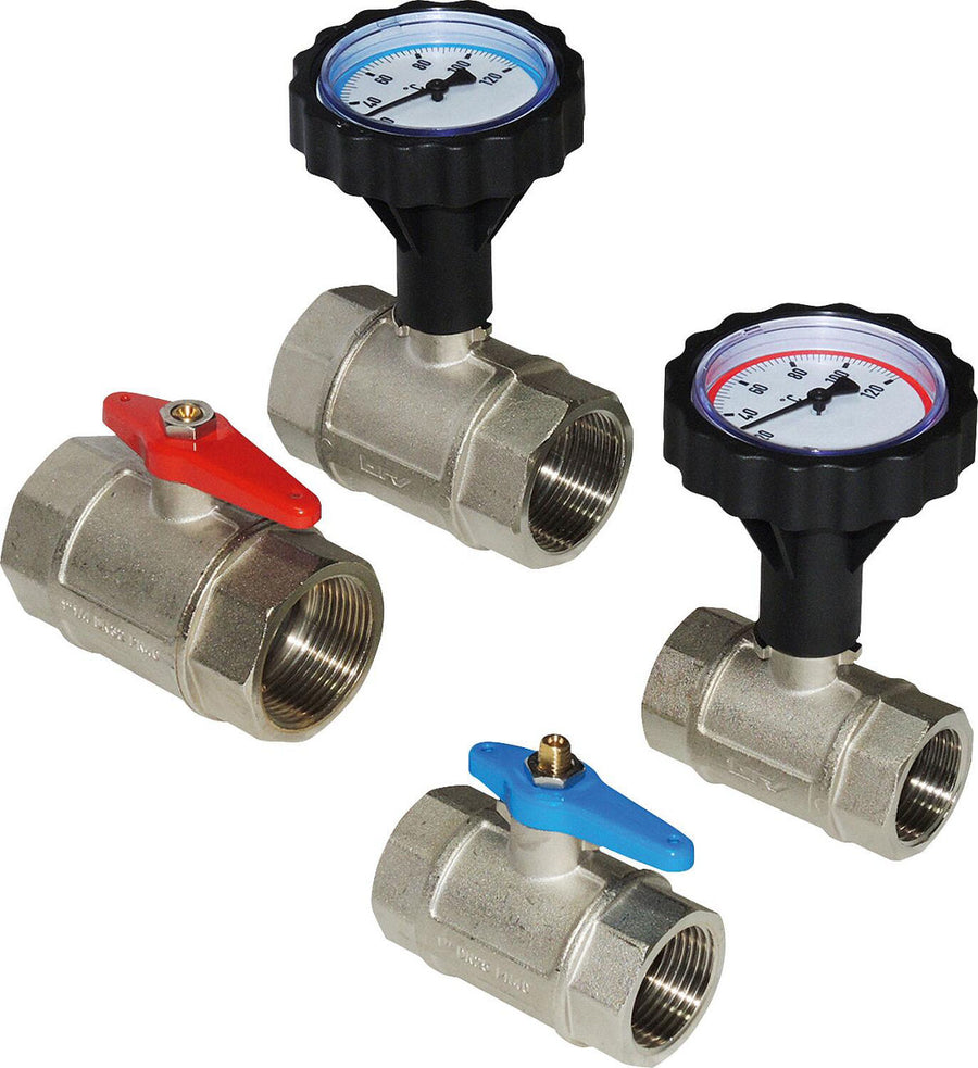 Kit de raccordement à robinets à boisseau sphérique Easyflow Fresh 2, 80 L
