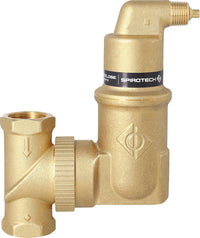 Séparateur d'air à microbulles SpiroVent type AutoClose Solaire Uni