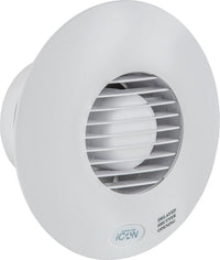 Ventilateur pour petite pièce Airflow Icon 15, blanc, DN 100