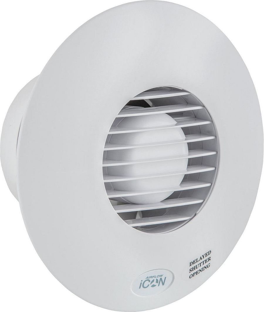 Ventilateur pour petite pièce Airflow Icon 15, blanc, DN 100