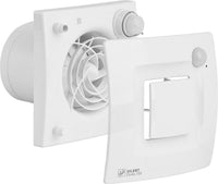 Ventilateur pour petite pièce S&P Silent Dual, détection de mouvement et d'humidité, DN 100