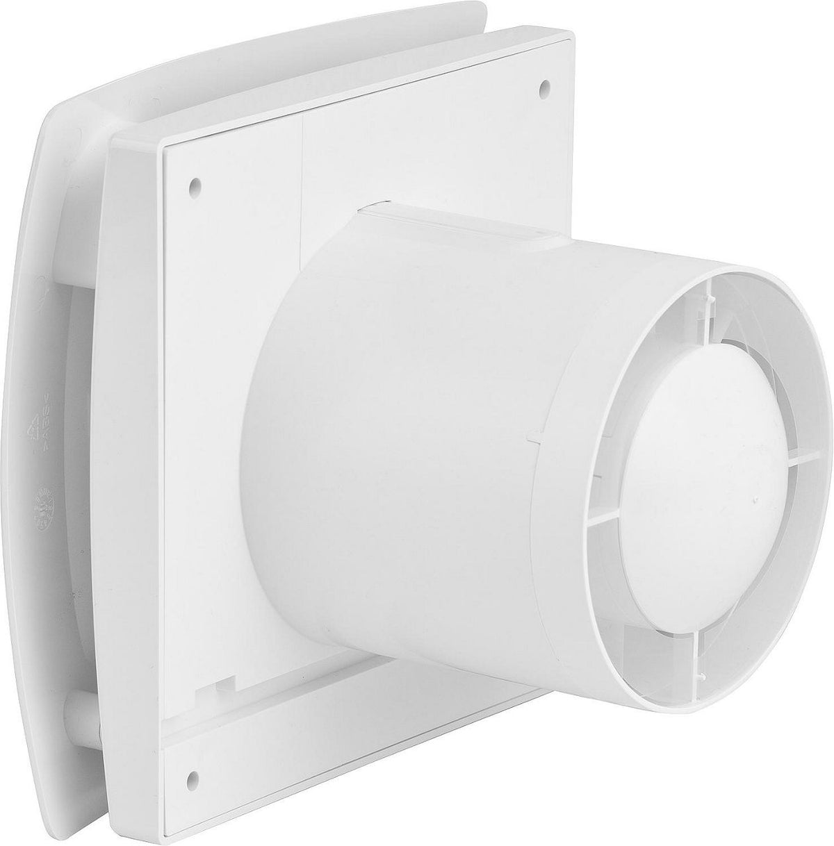 Ventilateur pour petite pièce S&P Silent Dual, détection de mouvement et d'humidité, DN 100