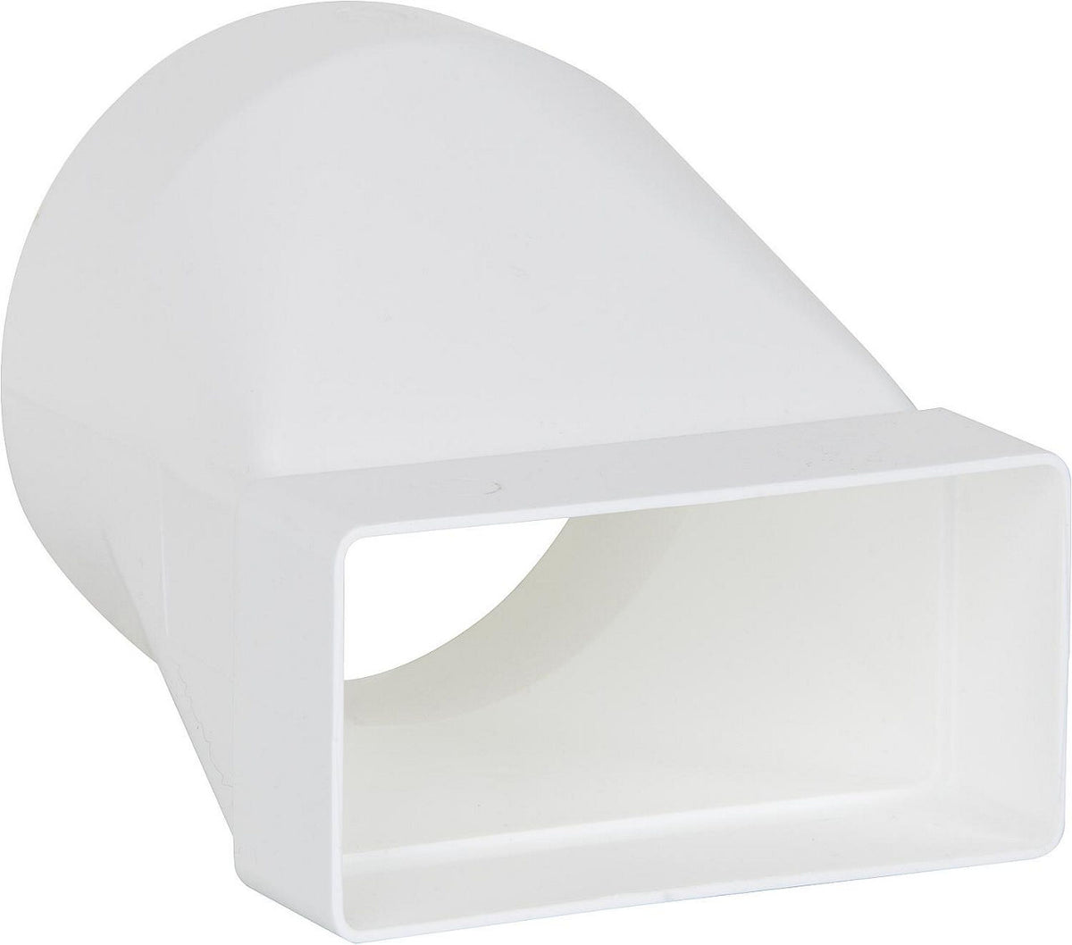 Pièce de transition Upmann tube plat vers tube rond