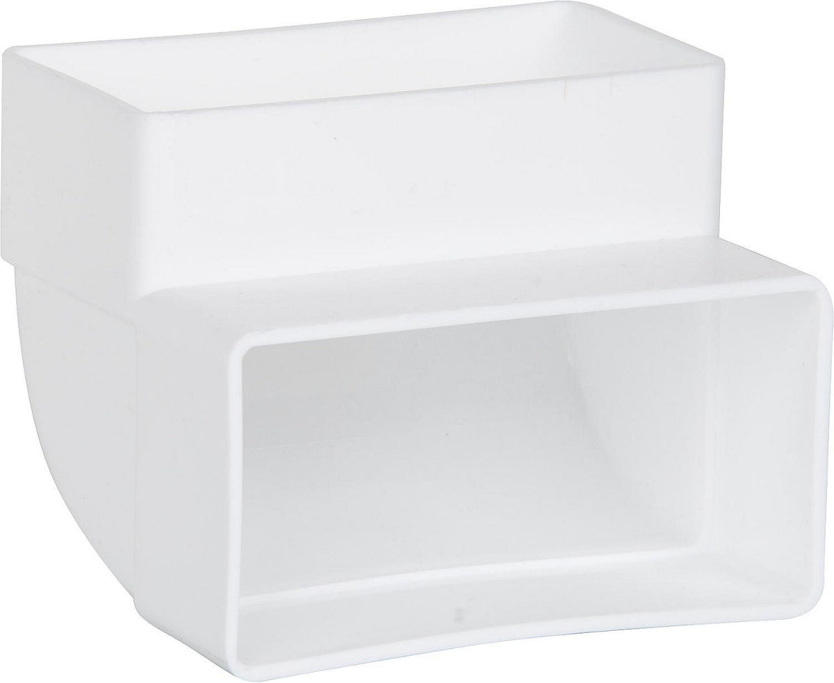 Coude 90° vertical Upmann pour tube plat