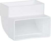 Coude 90° vertical Upmann pour tube plat