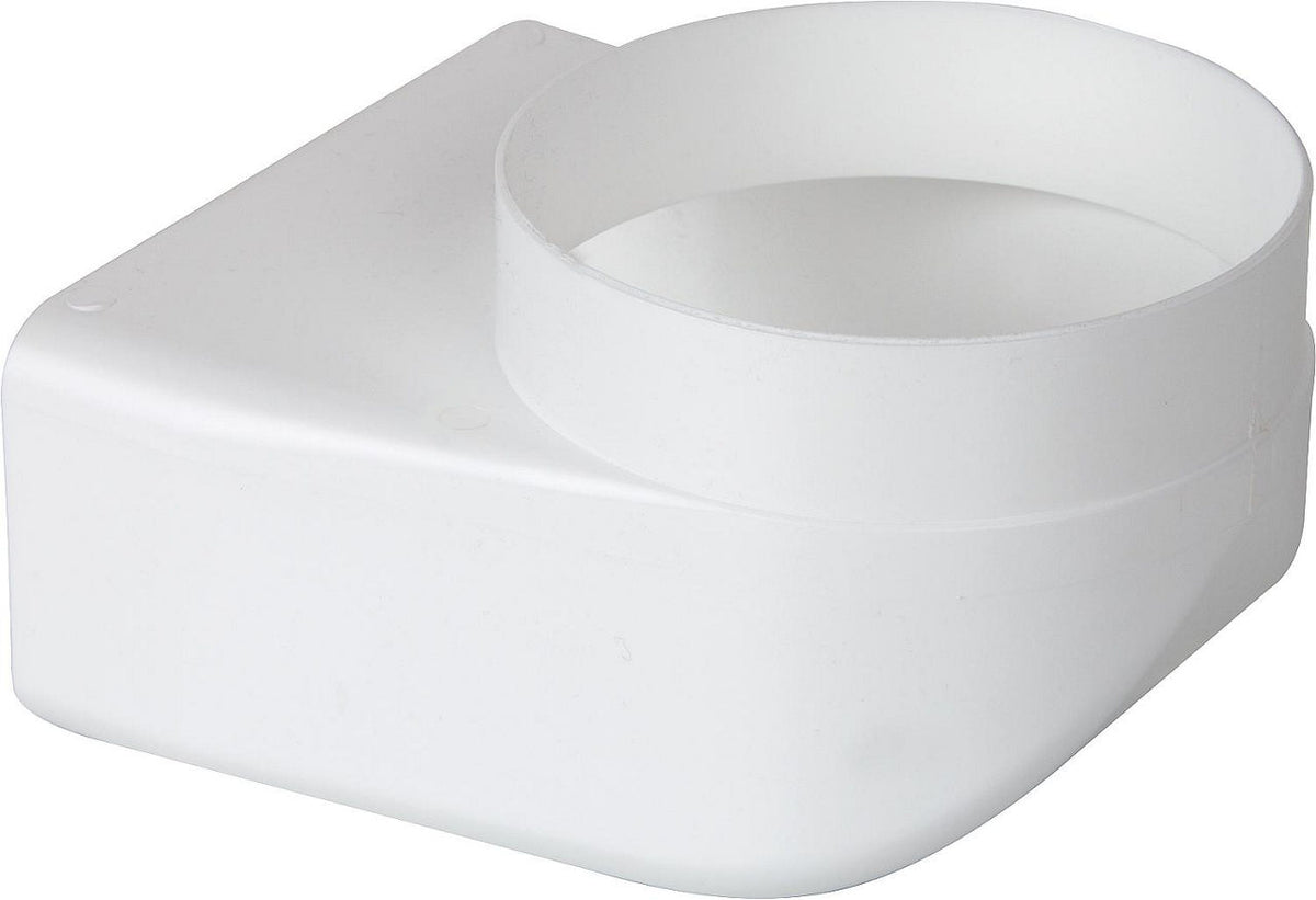 Pièce de déviation Upmann avec piquage, tube plat