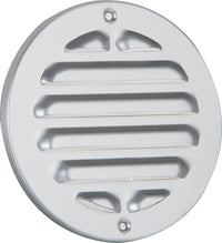 Grille pare-pluie ronde en aluminium avec moustiquaire UPMANN
