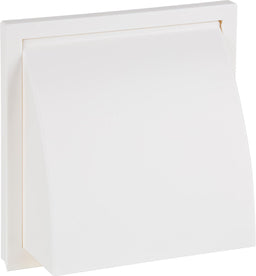 Capot de ventilation UPMANN en plastique blanc avec clapet