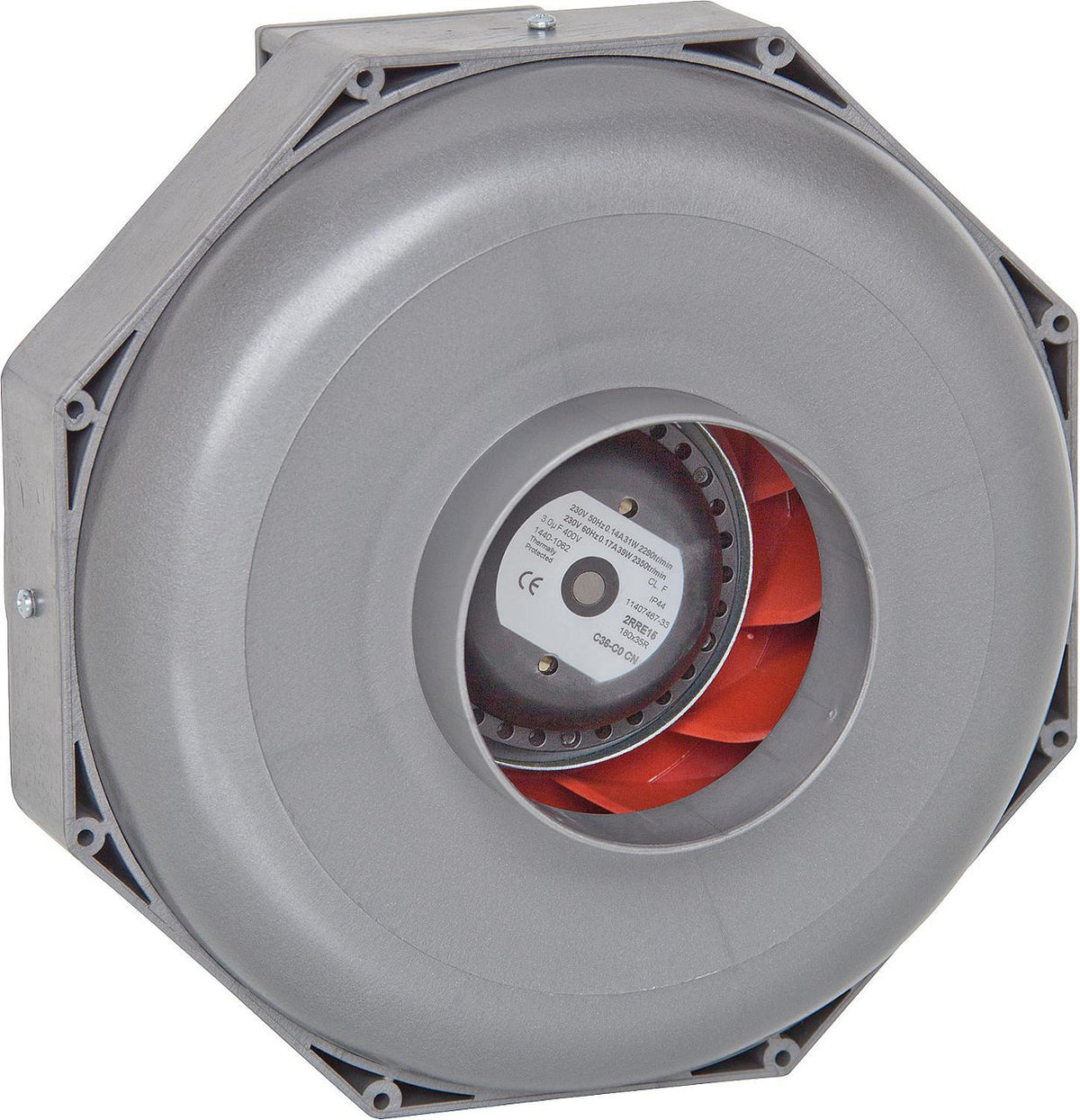 Ventilateur de gaine radial Helios InlineVent® RRK, 290-930 m³/h