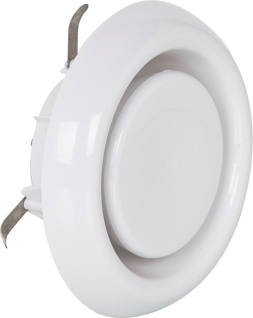 Bouche d'extraction Helios KTVA, plastique blanc